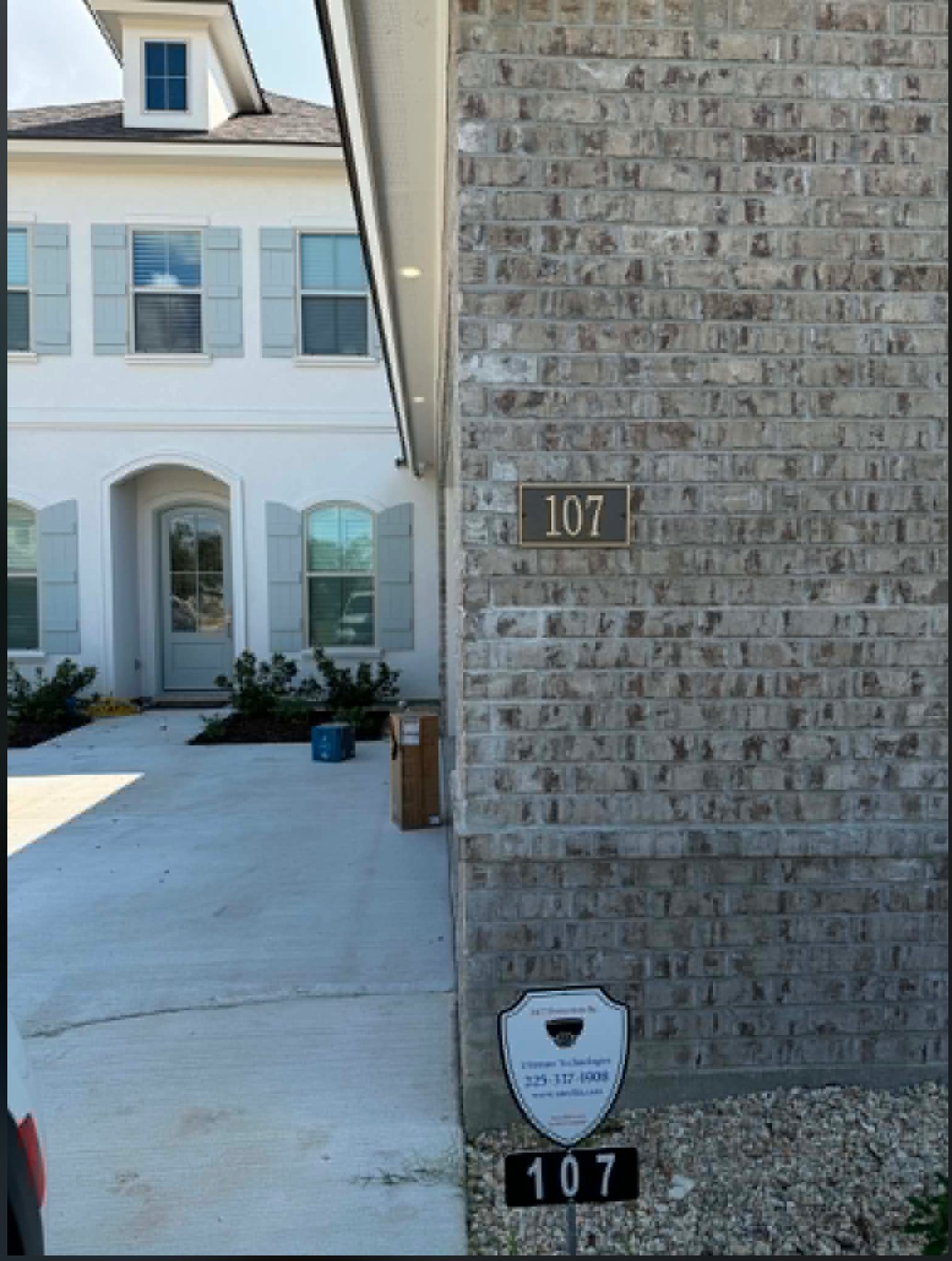 Ultimate Technologies security installation at a South Louisiana home